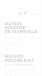 Mobile Screenshot of manoirdeniverville.ca